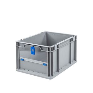 Eurobeh�lter EuroStore, Klappscheibe B/T/H 400x300x220 mm
