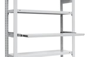 Auszugboden f�r Aktenregal, lichtgrau