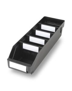 Lagerk�sten | Regalbox ESD T/B/H 400x120x95 mm, 30 St�ck