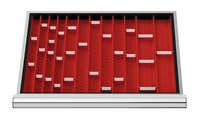 Schubladeneinsatz Muldenplatten 600x450 mm BLH 50 mm