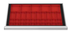 Schubladeneinsatz Kleinteilek�sten 800x450 mm BLH 100 mm