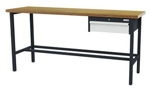 Arbeitstisch 1 x Schublade BxTxH 2000x600x960 mm