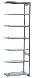 Fachbodenregal 7 Ebenen H/B/T 3000x760x335-835 mm