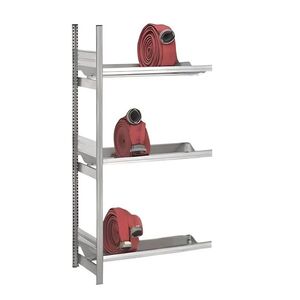 Feuerwehr Schlauchregal 3 Ebenen 2200x1060x535 mm