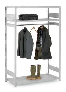 Garderobenregal H/B/T 2000x1010x635 mm