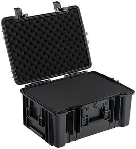 Universalkoffer DinoPlus Outdoor, Schaumstoff, schwarz