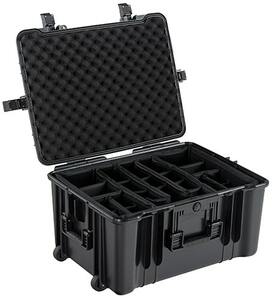 Universalkoffer DinoPlus Outdoor, Trennstege, schwarz