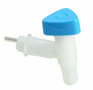 Ablasshahn PROFI mit Breitgewinde 22 mm, natur