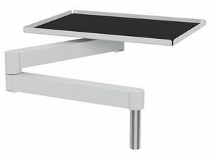 Schwenkarm mit Ablage und Riffelgummi