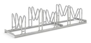 Fahrradstnder Multiparker verzinkt 5 Stellpltze einseitig
