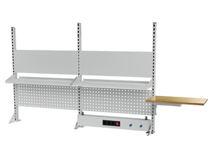 Multi-Wand-Aufbau f�r Werkbank, Breite 2000 mm