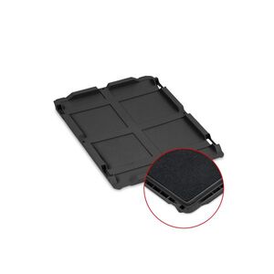 Auflagedeckel f�r Eurobox ECO NextGen Cycle Anthrazit, mit Schaumstoff, 400x300 mm