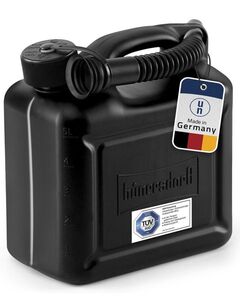 Kraftstoffkanister STANDARD 5 L, schwarz, HD-PE