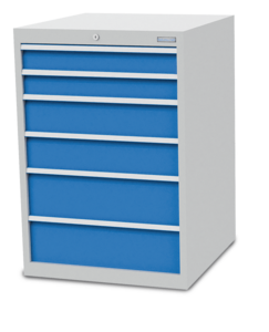 Wachter Schubladenschrank T736 6 Schubladen B/T/H 555x736x1019 mm