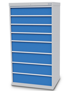 Wachter Schubladenschrank T736 7 Schubladen B/T/H 705x736x1519 mm