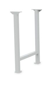 Fugestell aus Vierkantrohr B/T/H 150x650x919 mm