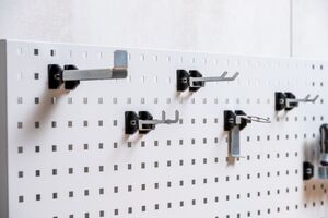 Hakensortiment 11-teilig, passend zur Lochwand