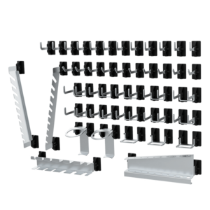 Hakensortiment 40-teilig, passend zur Lochwand