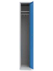 Garderobenschrank mit 1 Abteil BTH 300x500x1750 mm