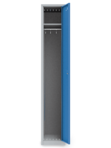 Garderobenschrank mit 1 Abteil BTH 300x500x1900 mm