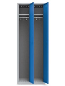 Garderobenschrank mit 2 Abteilen BTH 600x500x1900 mm