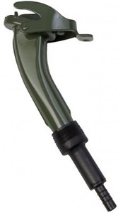 Auslaufrohr starr, L = 195 mm, gr�n