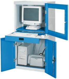 Computerschrank B/T/H 680x736x1319 mm