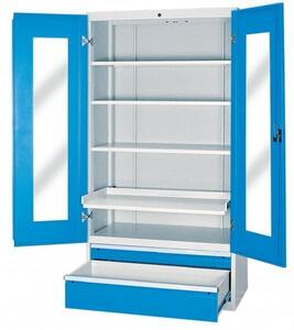 Vitrinenschrank T500-9 B/T/H 980x500x1838 mm