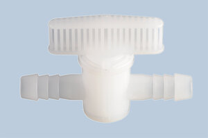 Durchgangshahn 12 x 12 mm, natur