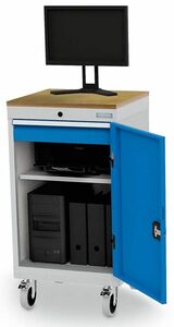 Computerschrank Mobil Office B/T/H 530x500x1000 mm