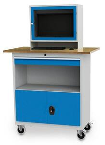 Computerschrank Mobil Office B/T/H 1200x700x1796 mm