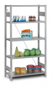 Edelstahlregal 5 Ebenen H/B/T 2000x1060x535 mm