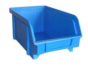 Sichtbox aus PS, Gr. 2, blau, 1 St�ck