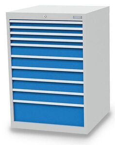 Bedrunka+Hirth Schubladenschrank T736 10 Schubladen B/T/H 705x736x1019 mm