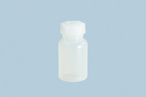 Weithalsflasche 100 ml mit Verschluss, LD-PE, natur