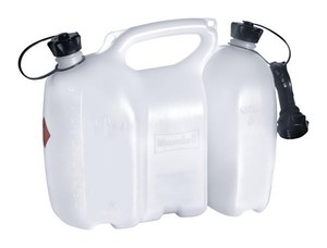 Doppelkanister PROFI 6 + 3 L, natur, HD-PE 