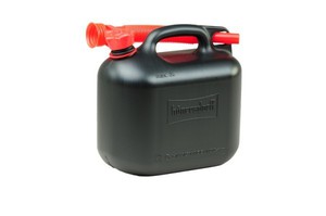 Kraftstoff-Kanister STANDARD 5 L, schwarz, HD-PE, UN-Zulassung
