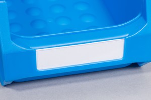 Etiketten + Folienscheibe f�r Sichtboxen Grip Gr. 2, 20 St�ck