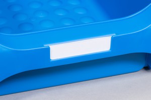 Etiketten + Folienscheibe f�r Sichtboxen Grip Gr. 4, 20 St�ck