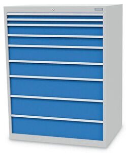 Bedrunka+Hirth Schubladenschrank T736 9 Schubladen B/T/H 1005x736x1319 mm