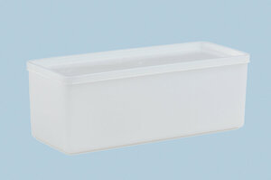 Dose mit St�lpdeckel 2000 ml, 103x255x94 mm, natur 5 Stk.