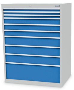 Bedrunka+Hirth Schubladenschrank T736 10 Schubladen B/T/H 1005x736x1319 mm