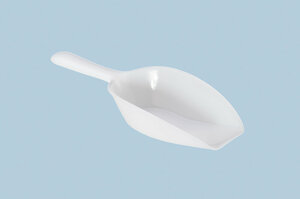 Abf�llschaufel L�nge 187 mm, HD-PE, natur, 6 Stck.