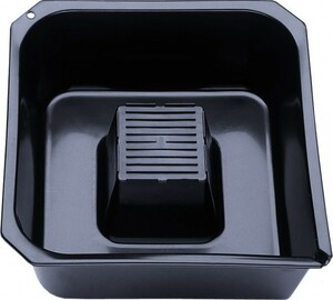 �l-Ablasswanne, Volumen 9 L, schwarz