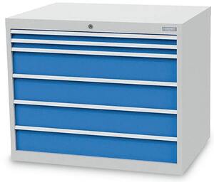 Bedrunka+Hirth Schubladenschrank T736 6 Schubladen B/T/H 1005x736x819 mm