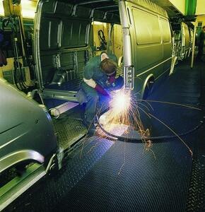 Yoga Roll, rollbarer Bodenrost in schwarz