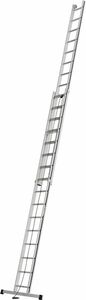 Seilzugleiter, 2-teilig, 2x16 Sprossen