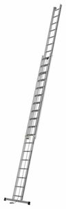 Seilzugleiter, 2-teilig, 2x18 Sprossen
