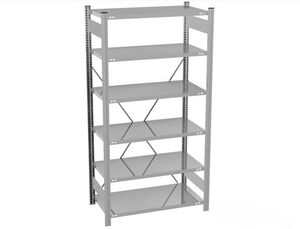 Antibakterielles Regal 6 Ebenen H/B/T 2500x1060x635 mm