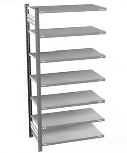 Antibakterielles Regal 7 Ebenen H/B/T 3000/1010/435 mm